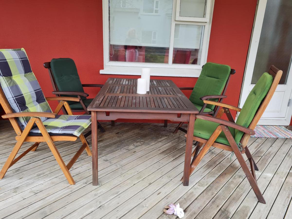Íbúð með gott andrúmsloft Akureyri Exterior foto